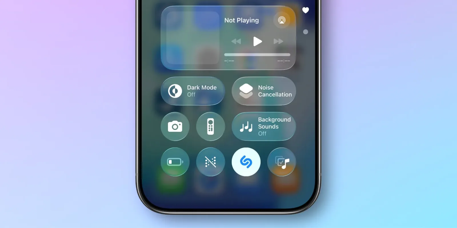 Shazam în Control Center permite identificarea melodiilor fără internet, îmbunătățind experiența utilizatorilor.