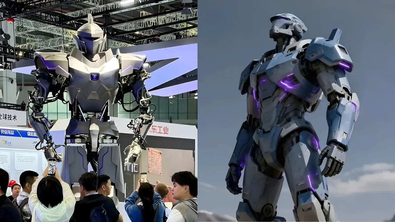 Robotul umanoid Neo1, cu articulații hidraulice, pentru sarcini industriale grele.