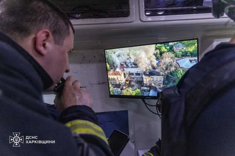 Intervenție de urgență în urma atacului cu rachete în Kiev.