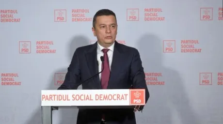Sorin Grindeanu susține poziția PSD privind Codul Urbanismului în Parlament.