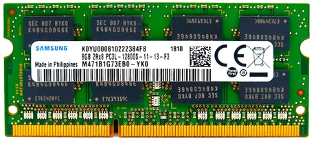 Memorie RAM Samsung, un exemplu de componentă esențială pentru dispozitivele moderne.