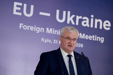 Andrii Sybiha discută despre alinierea Ucrainei la standardele UE.