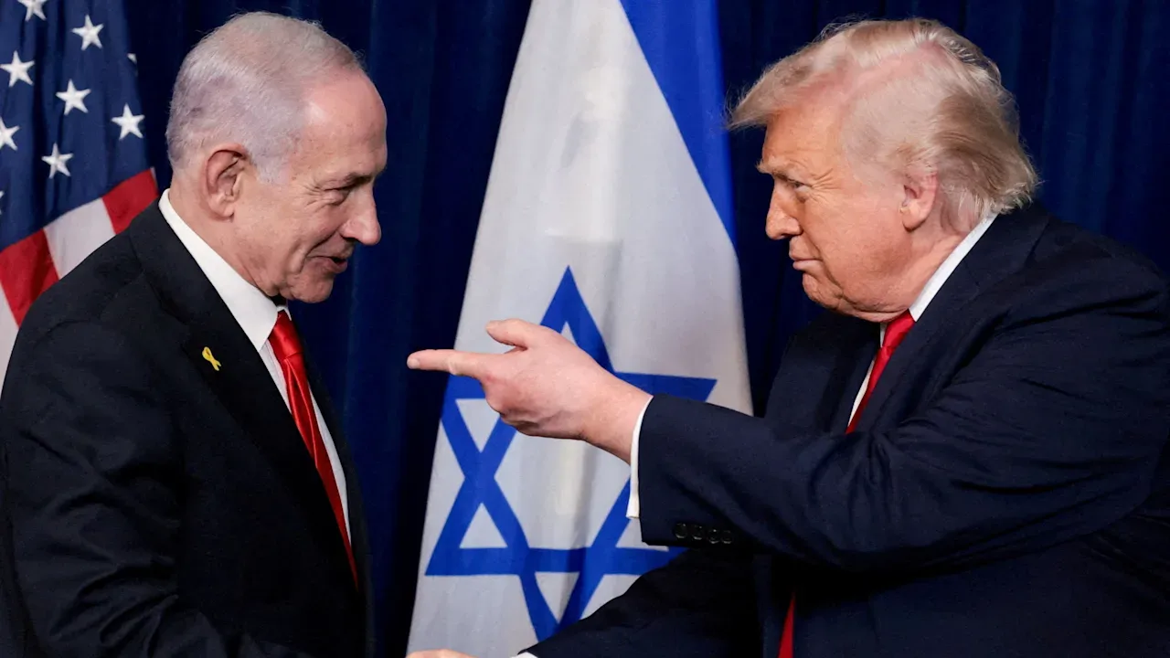 Donald Trump și Benjamin Netanyahu discutând despre negocierile pentru Gaza.