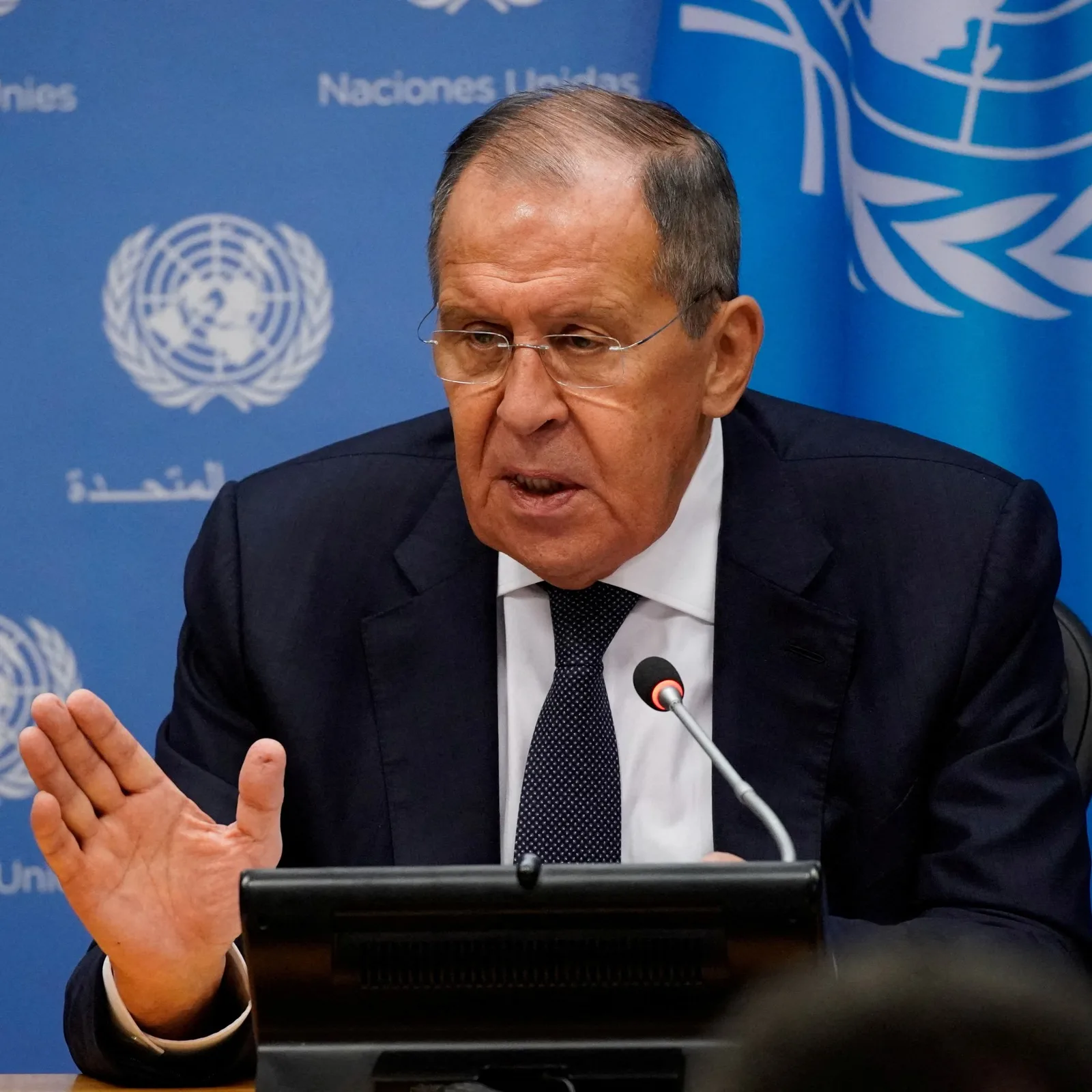 Serghei Lavrov discută despre tensiunile dintre Rusia și Europa.