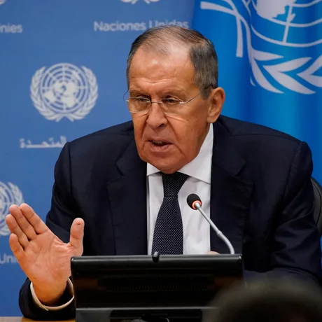 Serghei Lavrov discută despre tensiunile dintre Rusia și Europa.