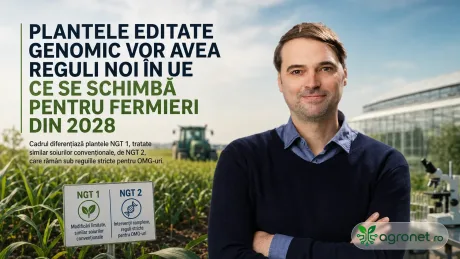 Reguli noi pentru plantele editate genomic în Uniunea Europeană din 2028.