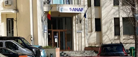 Clădirea ANAF, simbol al administrației fiscale din România.