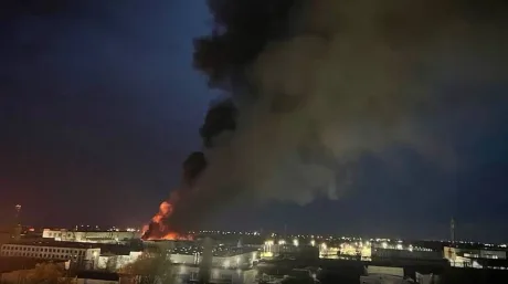 Incendiu la o fabrică de drone din Rusia, provocat de un atac ucrainean.