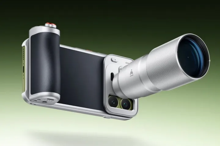 Smartphone cu design inovator și camere avansate pentru fotografii de calitate.