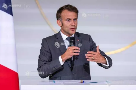 Emmanuel Macron discutând despre redeschiderea Strâmtorii Ormuz la summitul G7.
