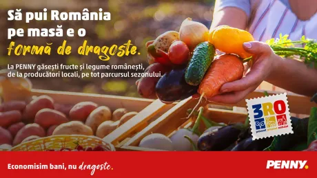 Produse proaspete românești de sezon, disponibile la raftul PENNY.