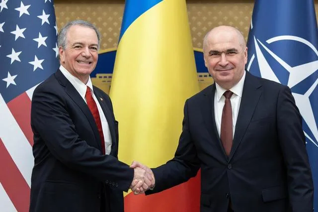 Ilie Bolojan discută despre parteneriate energetice și producția de gaze în România.