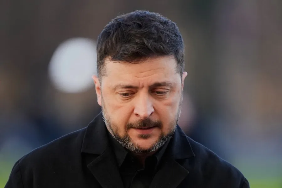 Președintele Ucrainei discutând despre riscurile nucleare actuale.