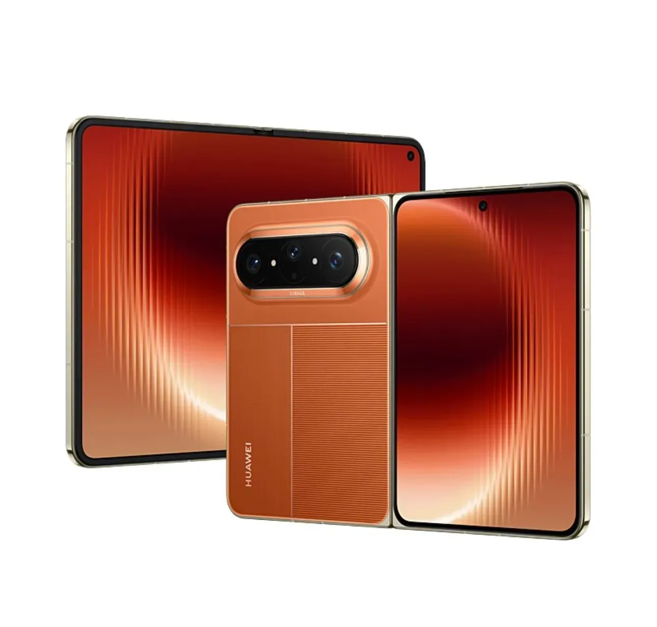 Telefon pliabil cu ecran lat, design modern și culori vibrante.