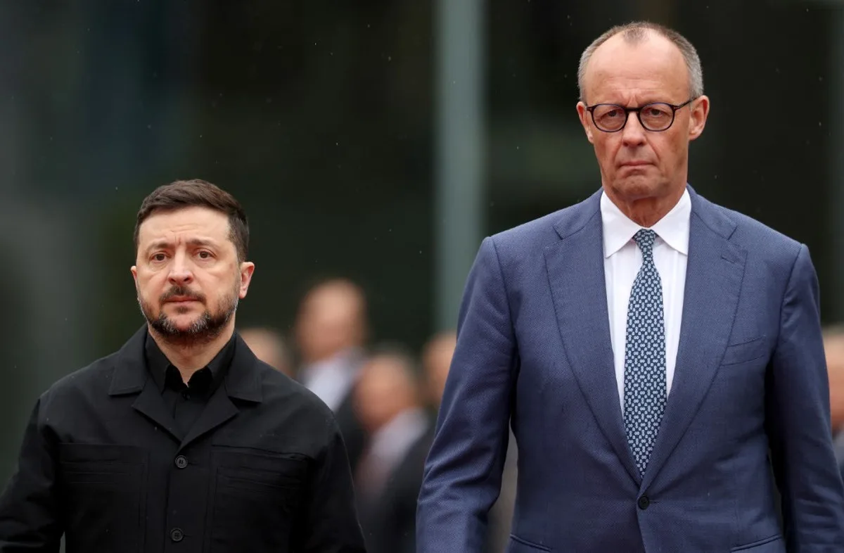 Friedrich Merz reafirmă sprijinul militar pentru Ucraina în fața presiunii interne.