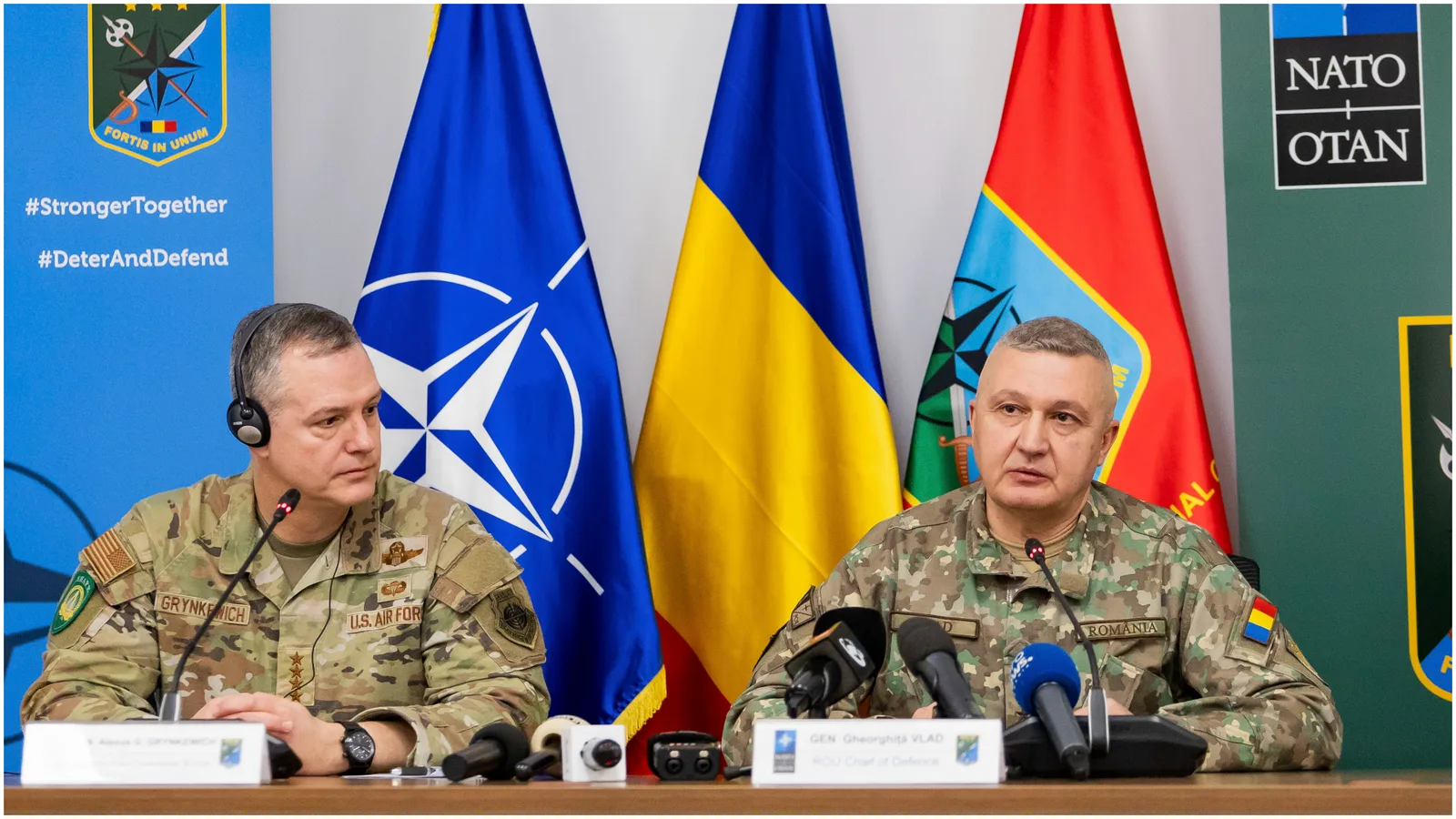 Șeful Armatei Române discută despre riscurile maritime în apropierea porturilor.